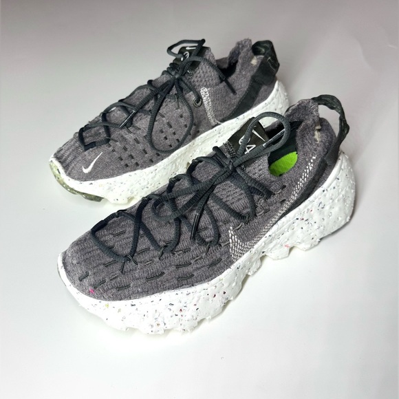 Nike Women’s Space Hippie 04 Iron Grey Workout Sneakers Size- 6.5 CD3476-300 - Picture 6 of 8